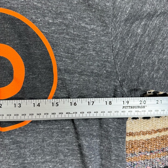 Grey and orange Philadelphia Flyers NHL cotton t-shirt size large - Picture 4 of 5